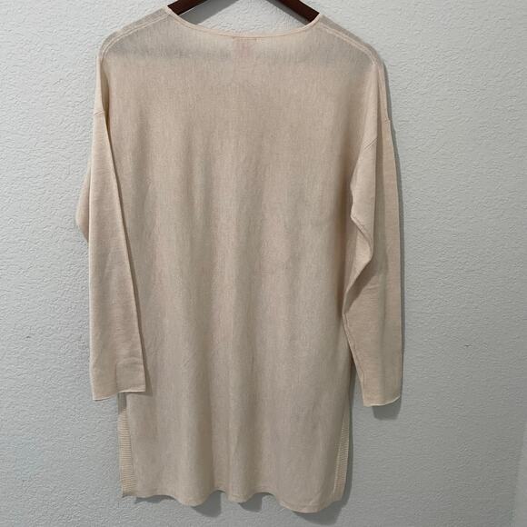 Kerisma Tunic Sweater Womens Size M/L Neutral Soft Wool Blend Minimalist - Picture 2 of 7